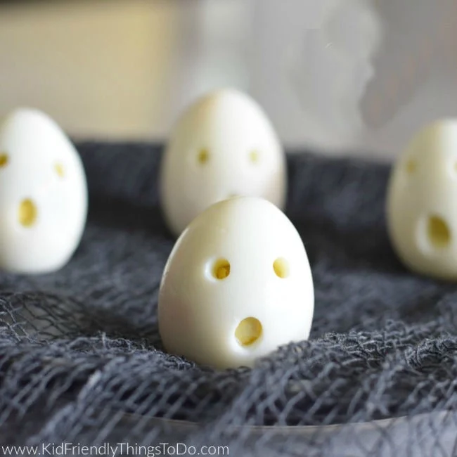 Ghost Hardboiled Eggs