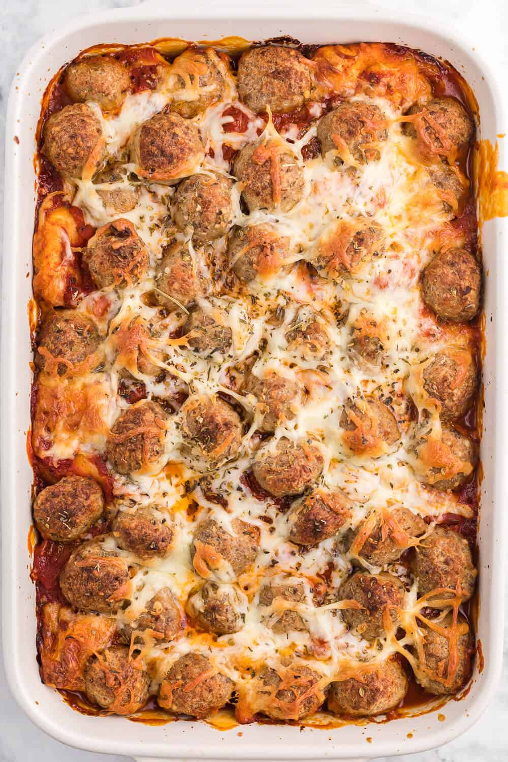 The Best Meatball Sub Casserole