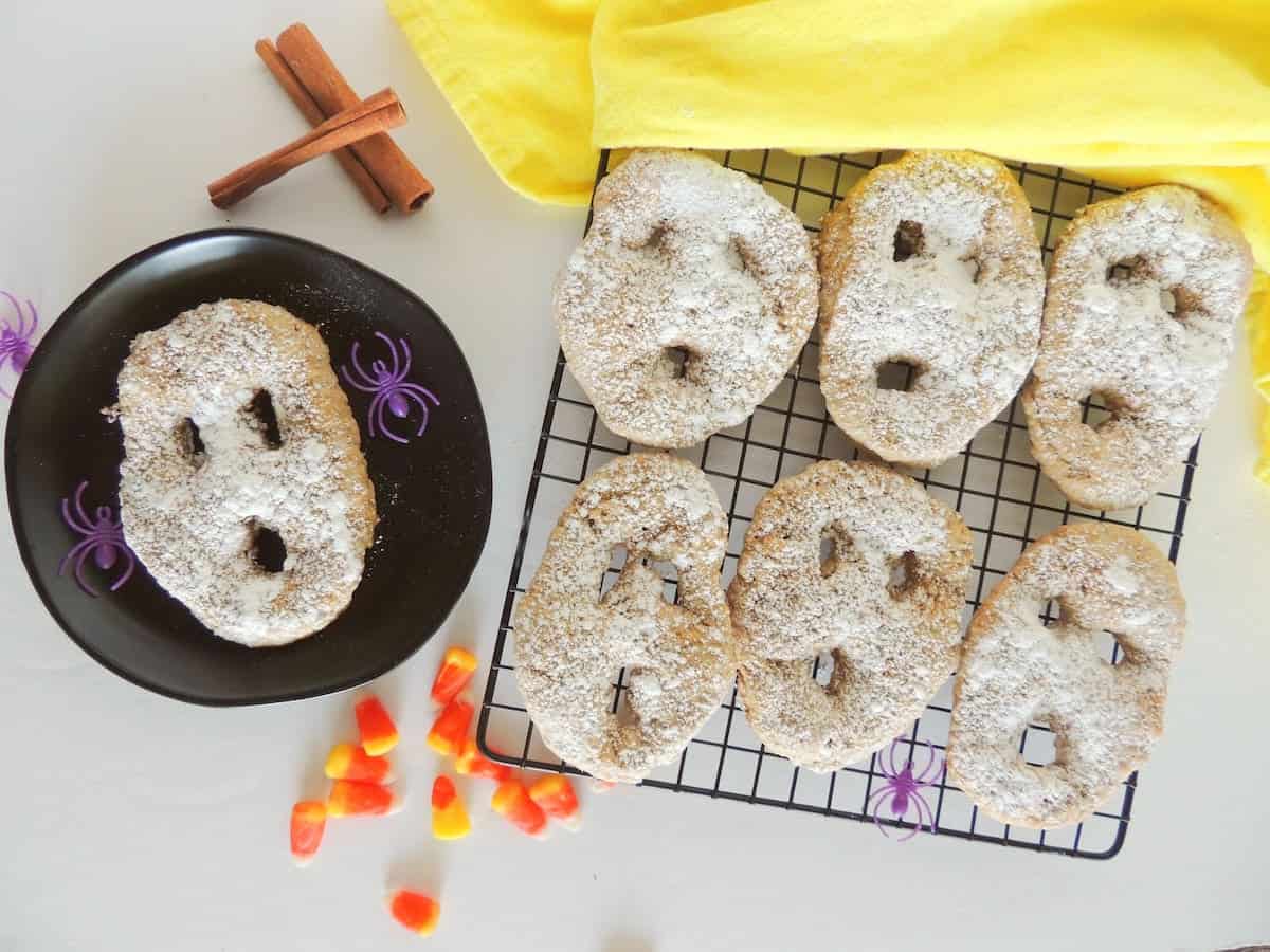 Fun Ghost Halloween Scones