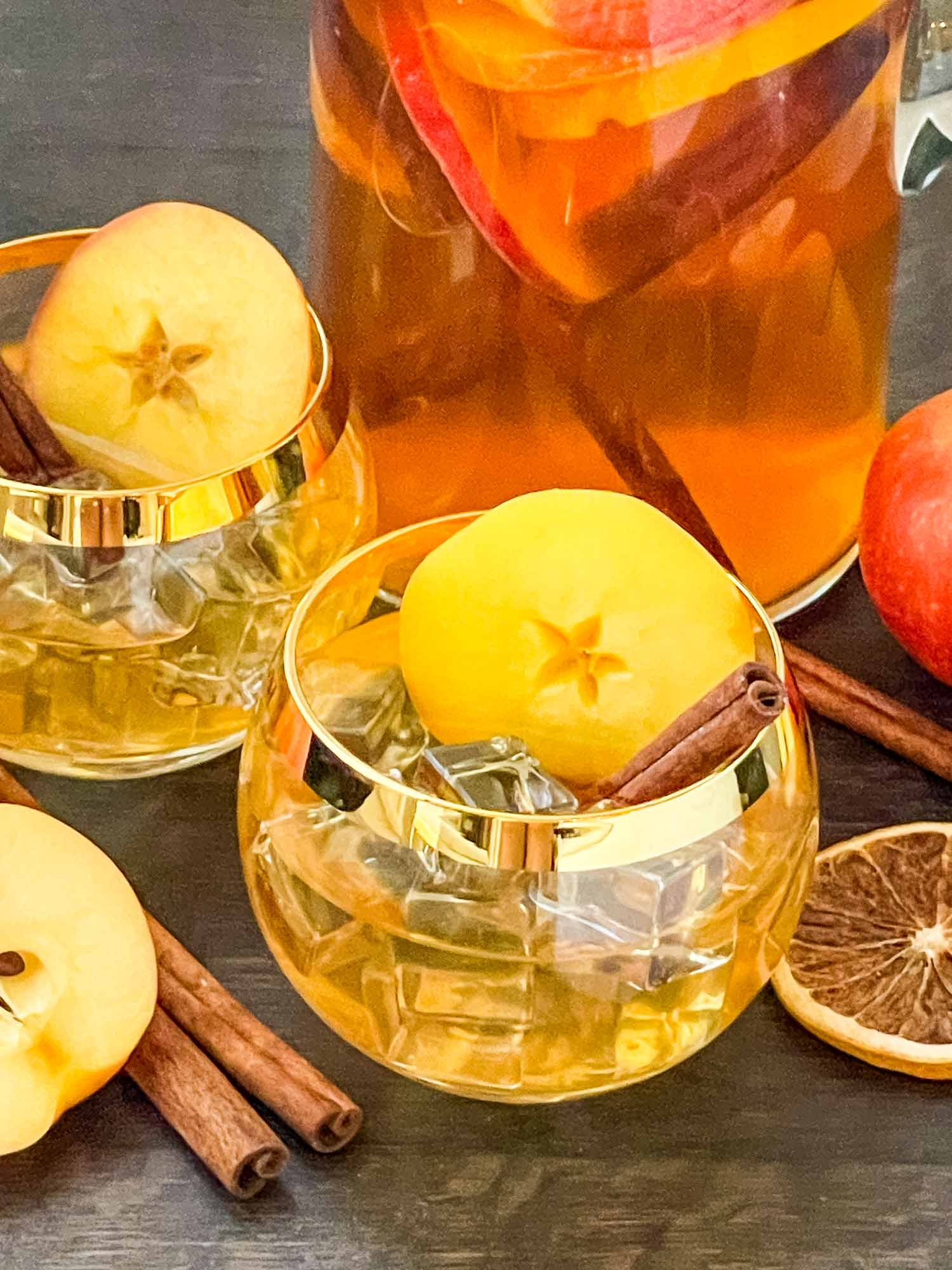 Fall Apple Cider Thanksgiving Sangria Recipe