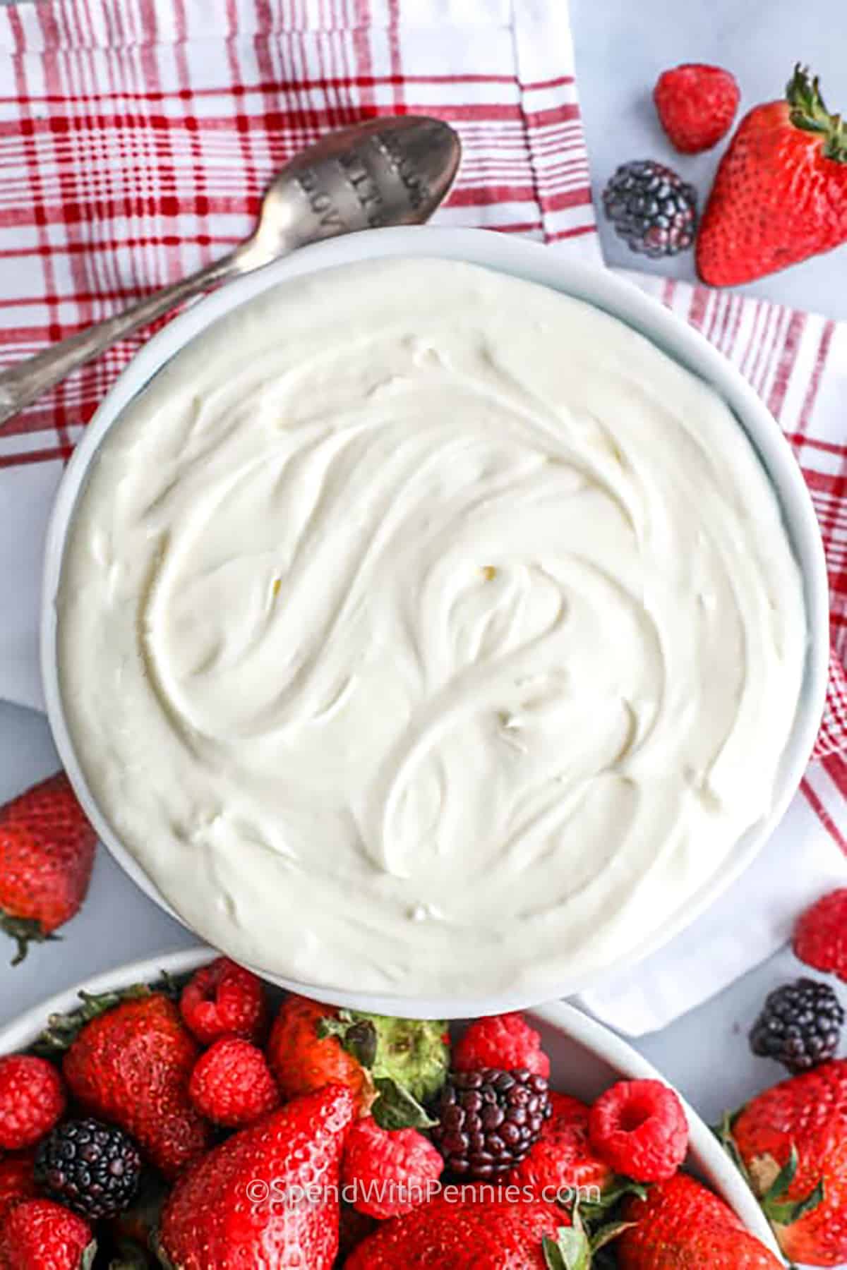 2 Ingredient Fruit Dip