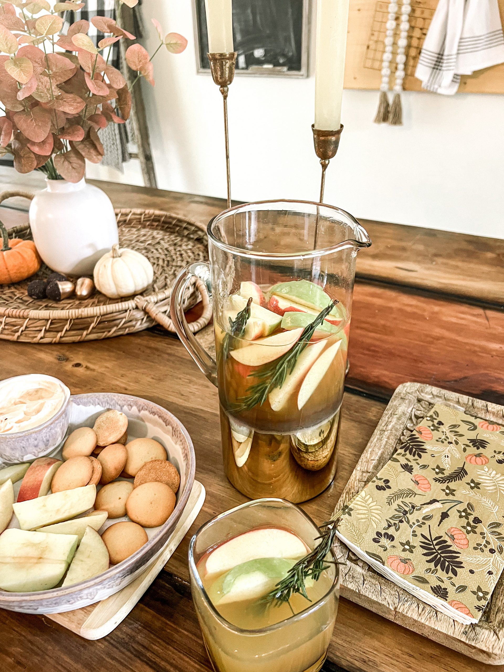 Apple Pear Fall Sangria