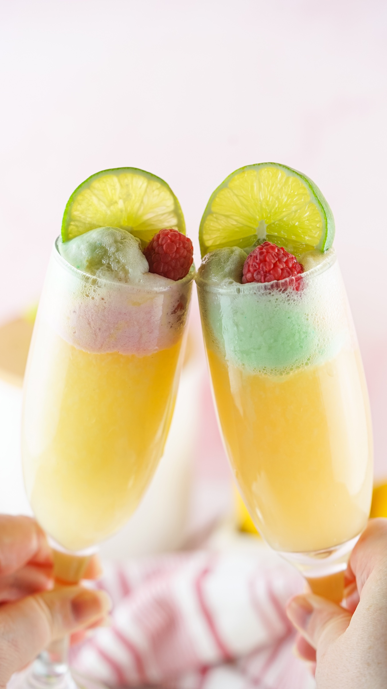 Sparkling Cider Floats