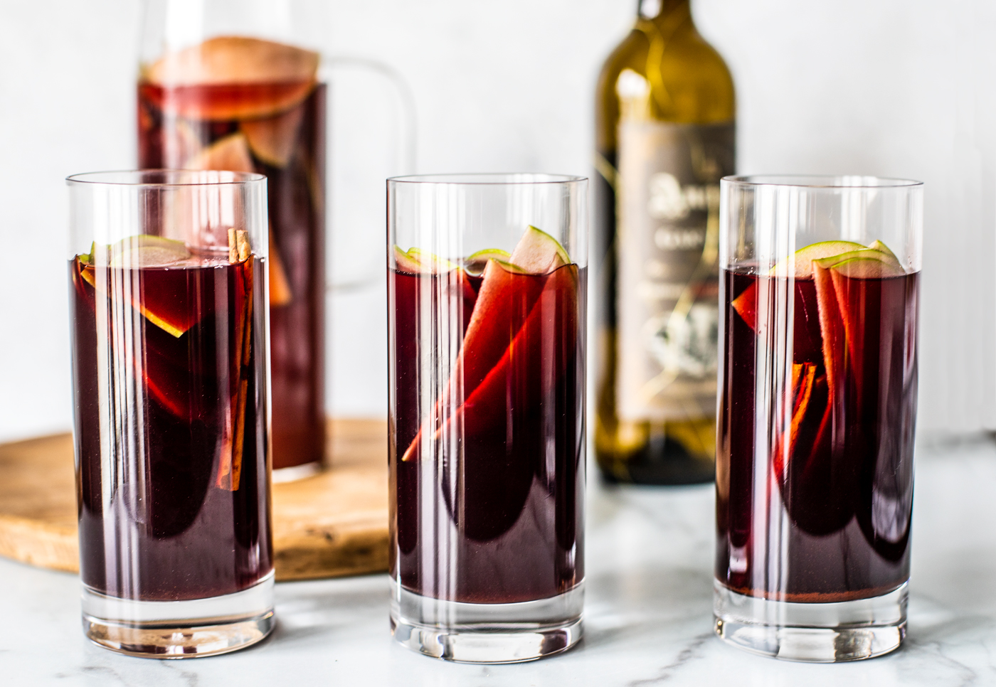 Caramel Apple Red Sangria Recipe