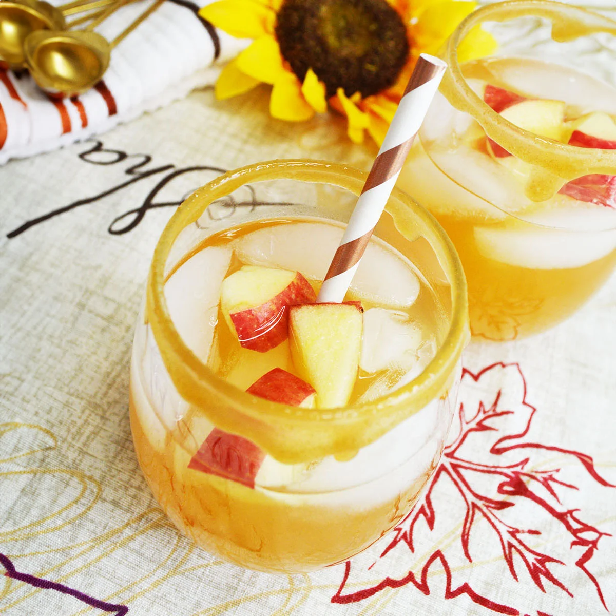 Caramel Apple Sangria