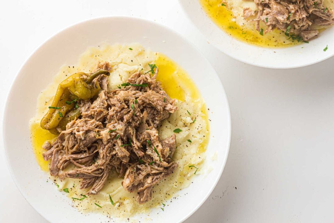 Slow Cooker Mississippi Pork Roast