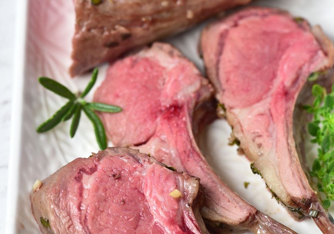 Roasted Rack of Lamb