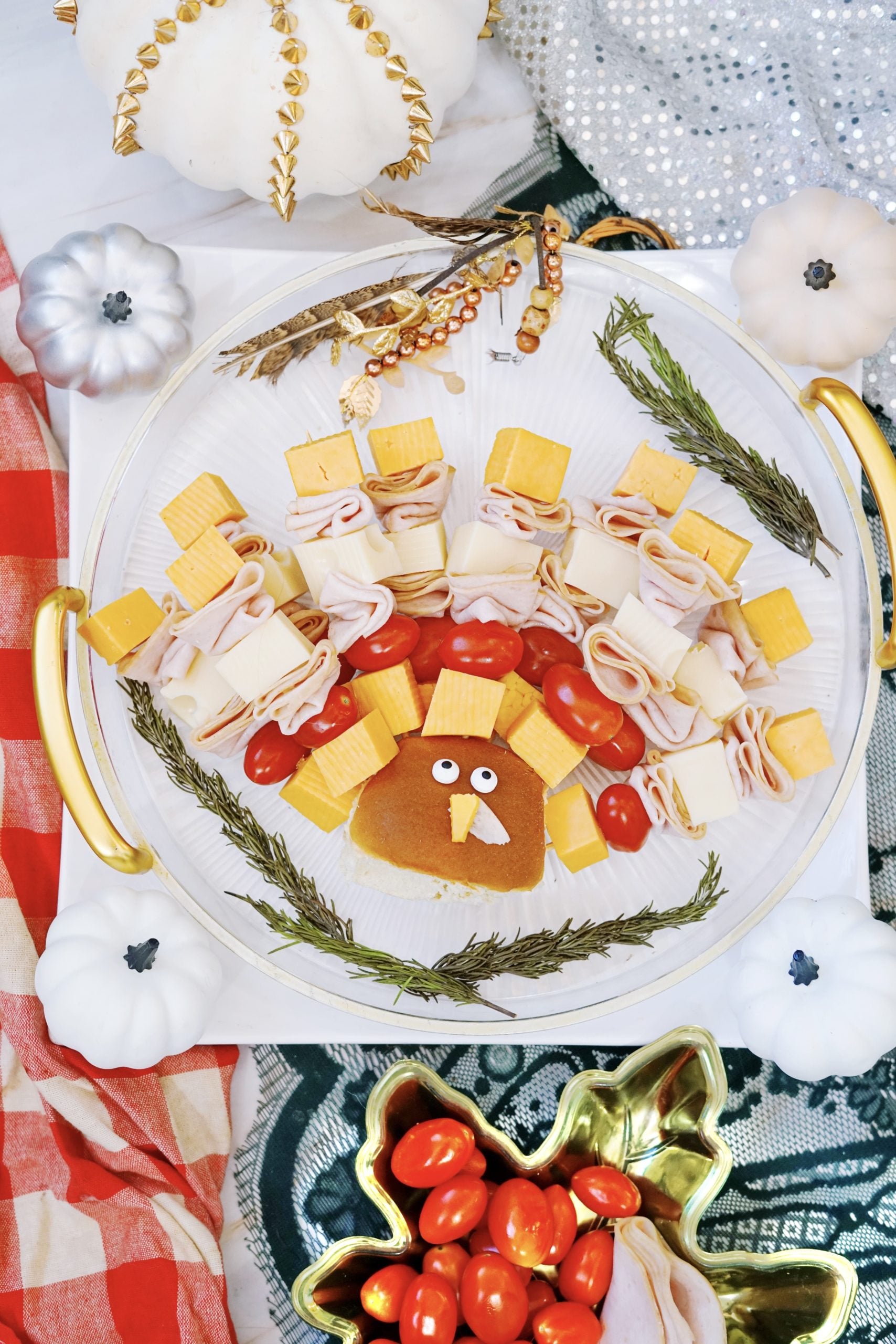 Turkey Charcuterie Skewers