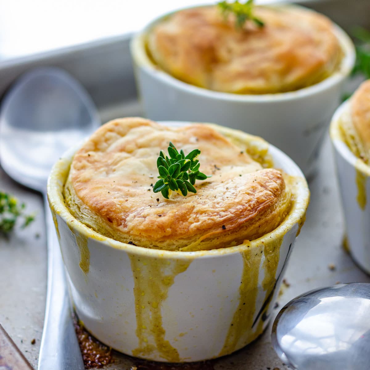 Individual Turkey Pot Pies