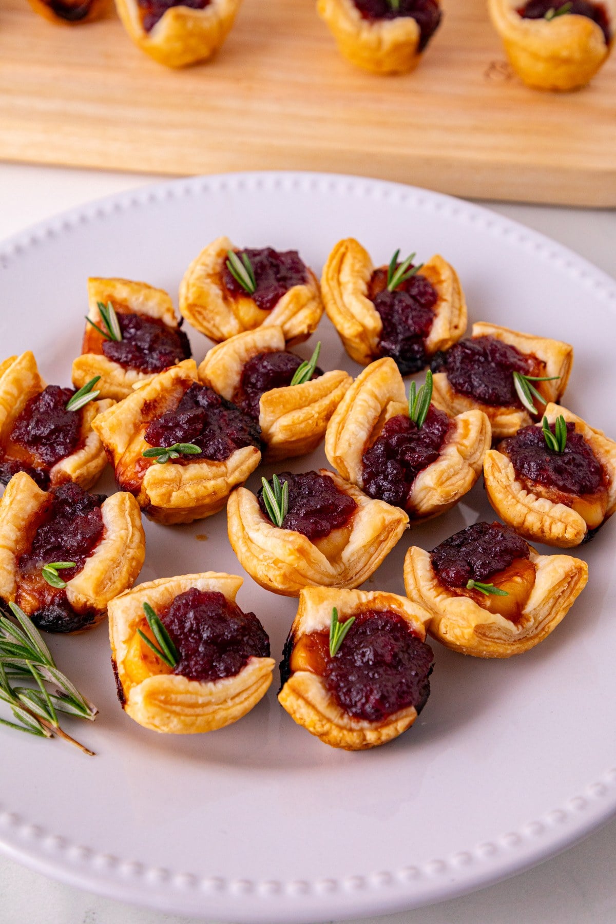 Cranberry Brie Bites