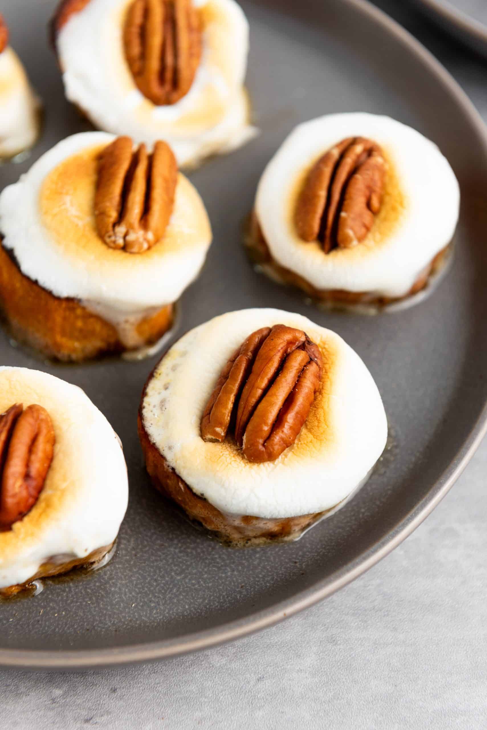 Sweet Potato Bites with Marshmallows