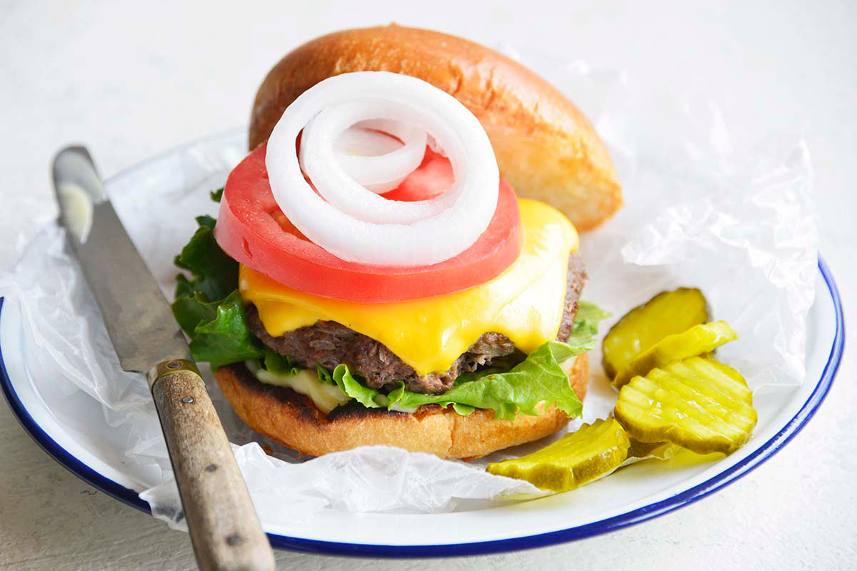 Cast Iron Skillet Burgers