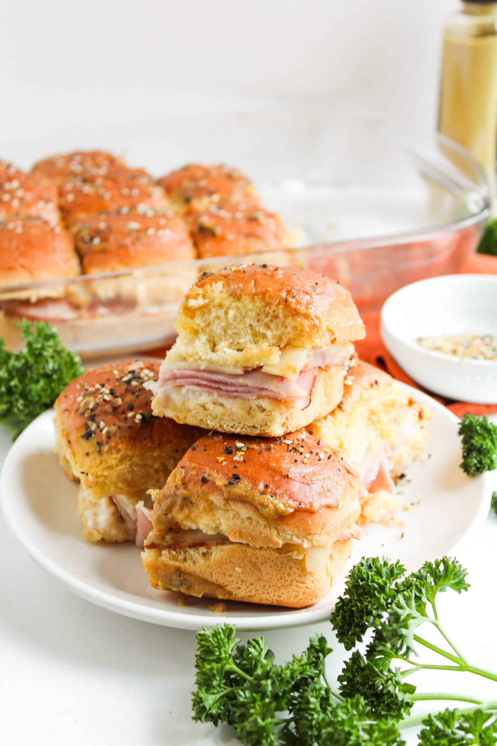 Ham and Swiss Sliders